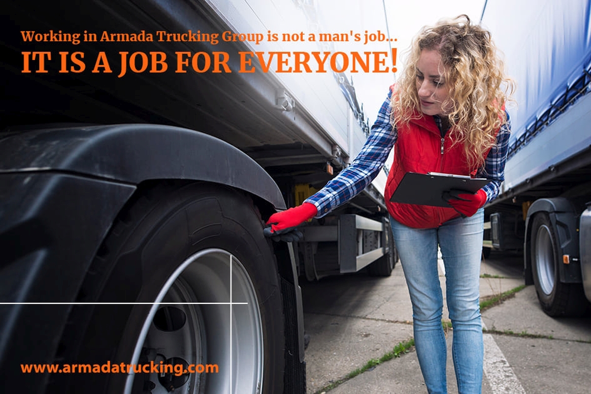 Working in Armada Trucking Group is a Job for Everyone