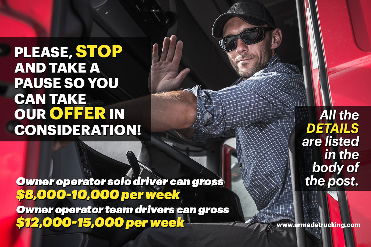 PLEASE, STOP and Take a Pause so You Can Take Our Offer in Consideration!