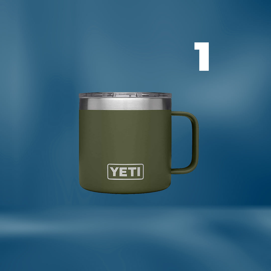 Yeti Stainless Steel Insulated Coffee Mug with Lid