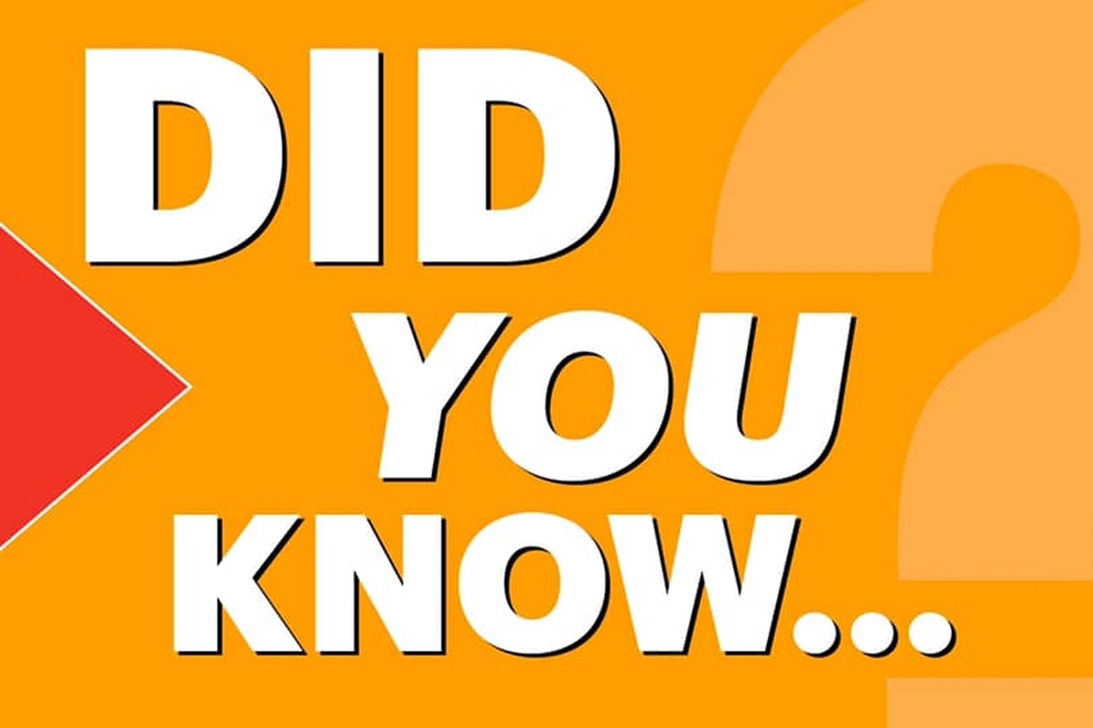Did You Know?