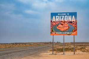 Arizona, home of the Grand Canyon.