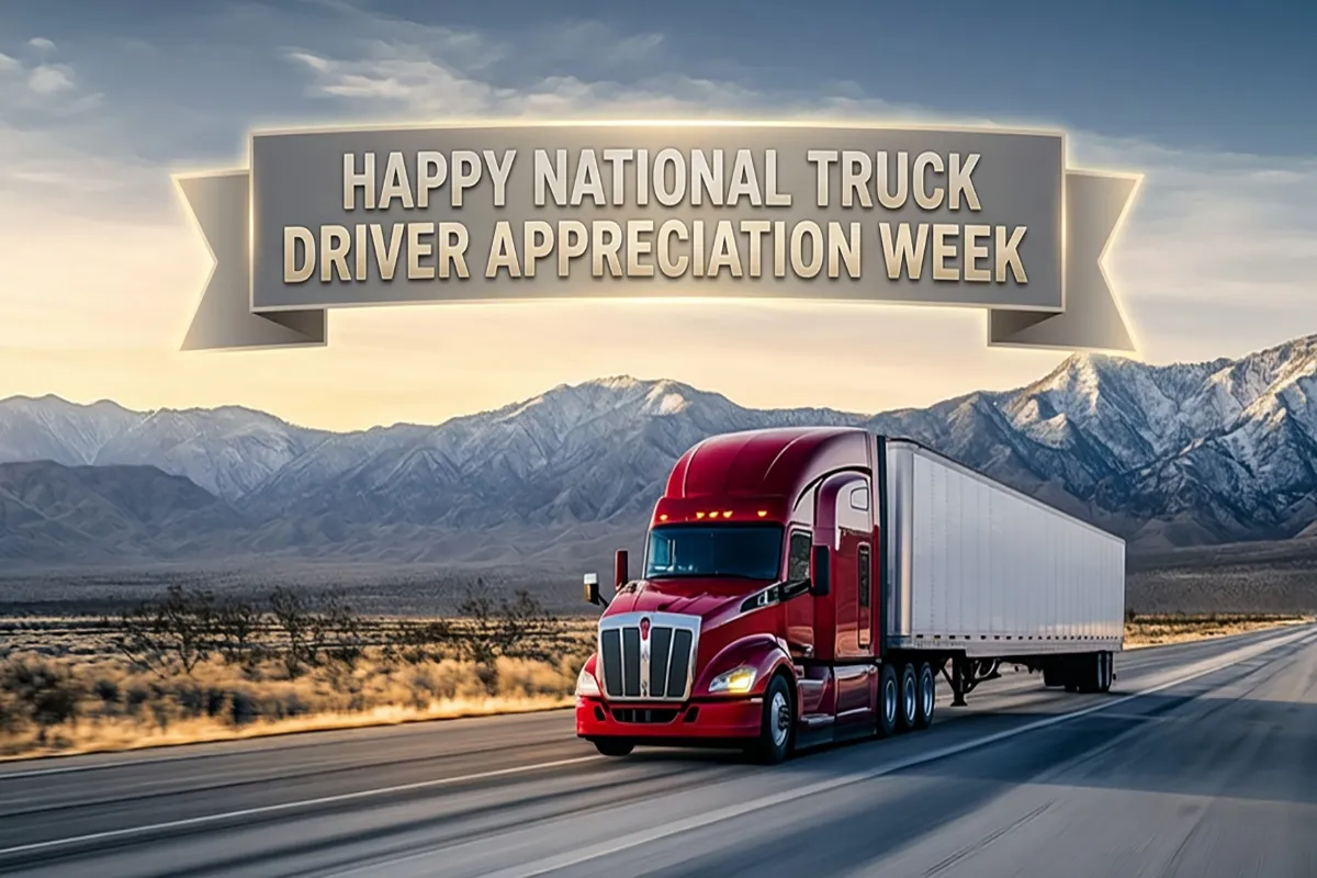 Celebrating Annual Truck Driver Appreciation Week