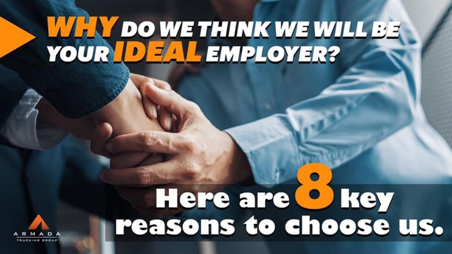 8 Reasons to Work in Armada Trucking Group