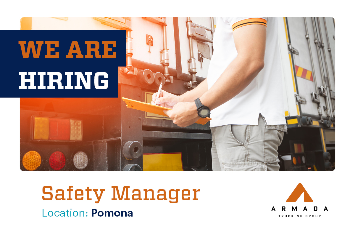 We Are Hiring – Safety Manager
