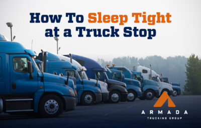 How to Sleep Tight at a Truck Stop