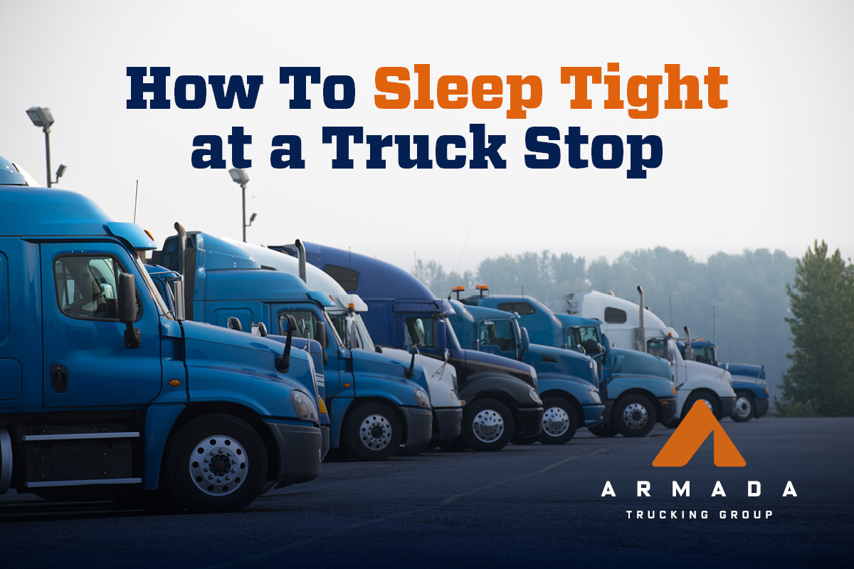 How to Sleep Tight at a Truck Stop