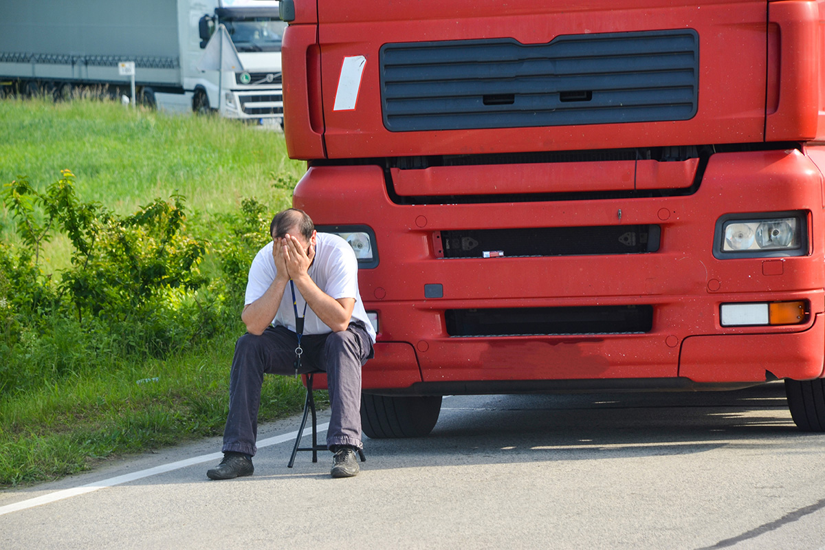 How Truckers Deal with Anxiety on the Road
