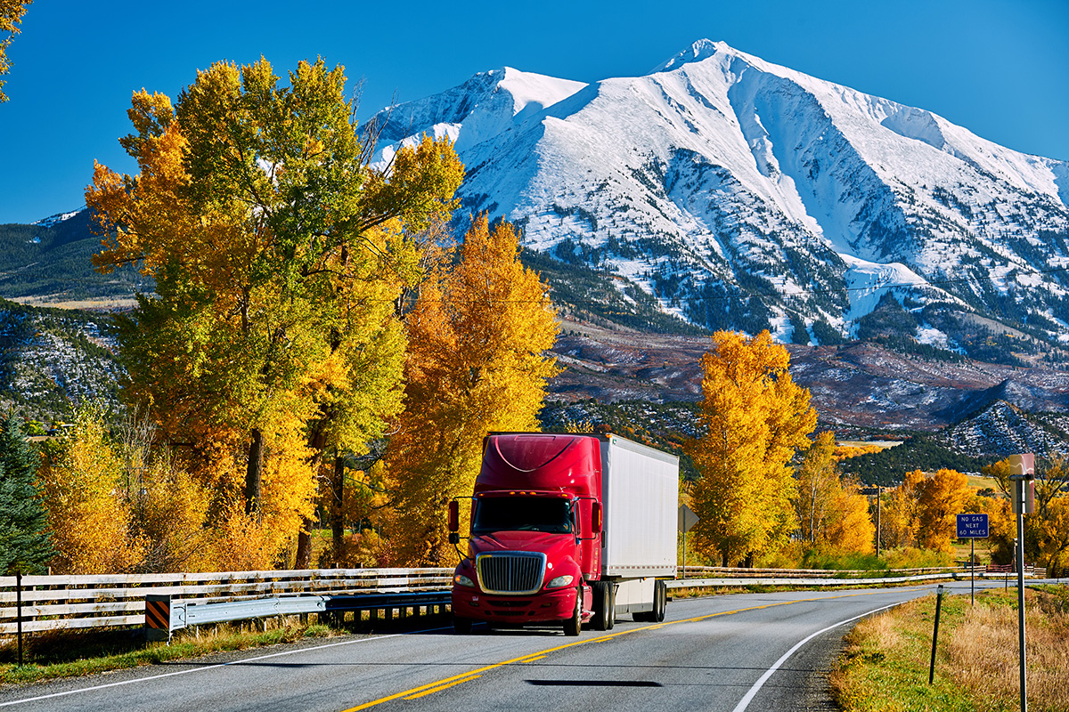 Trucking Across America: Mountain State Sights